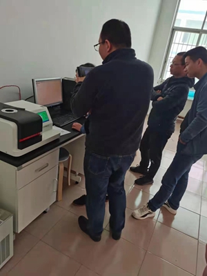 東華理工大學(xué)，低溫差示掃描儀交機(jī)培訓(xùn)完成